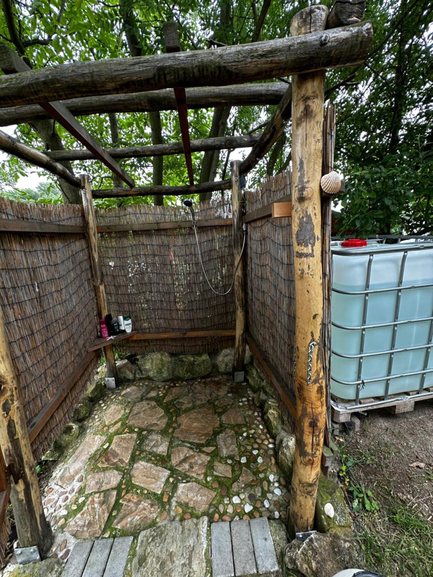 Cozy Wood Hut On The Farm Villa Trebivlice ภายนอก รูปภาพ